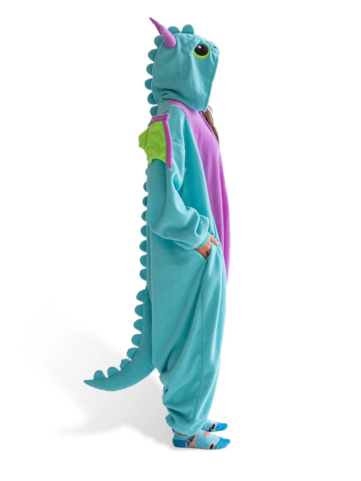 Huff the Teal Dragon Kigurumi - Image 4