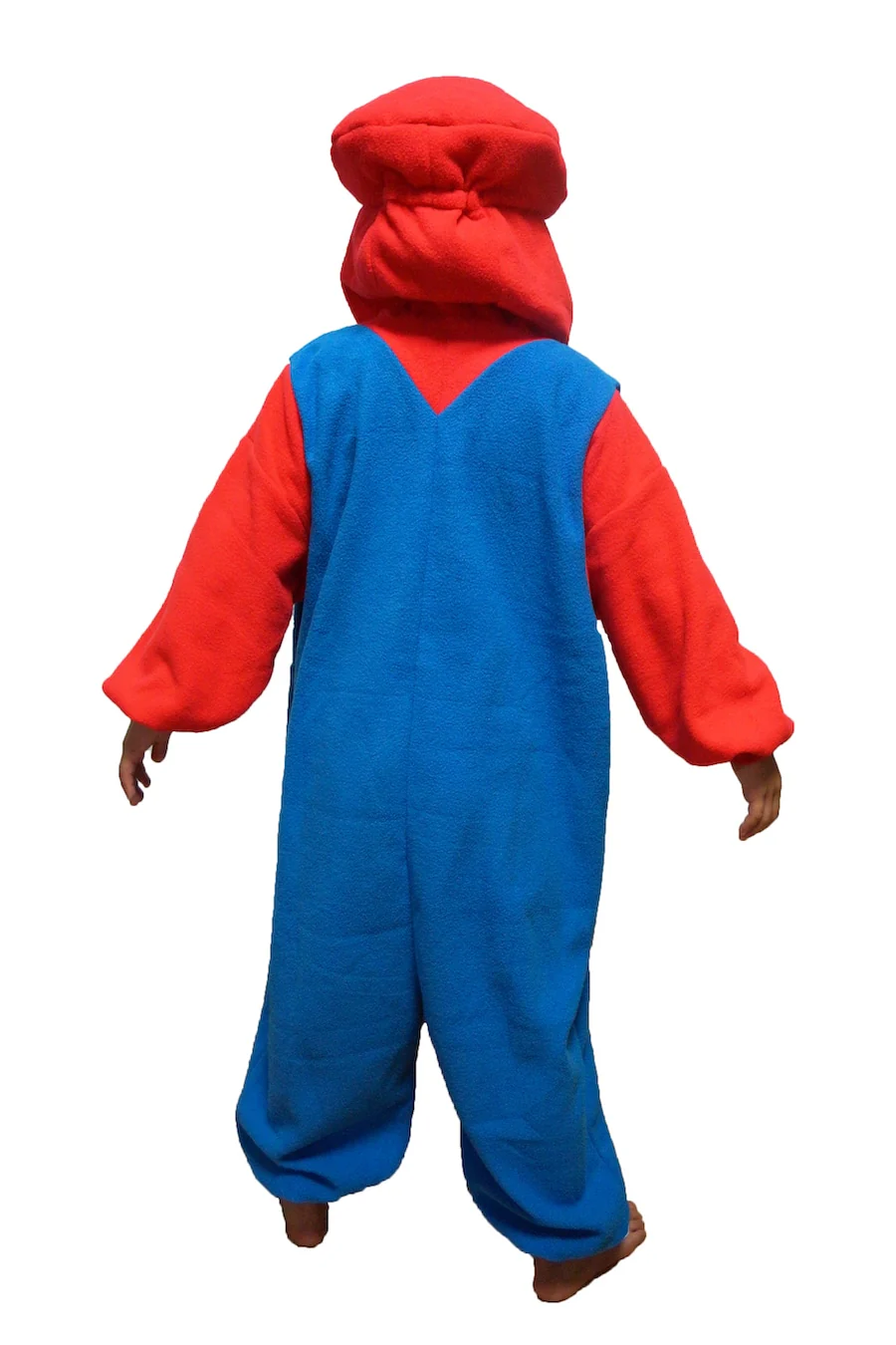 Kids Super Mario Brothers Mario Kigurumi Ages 5-9 - Image 3