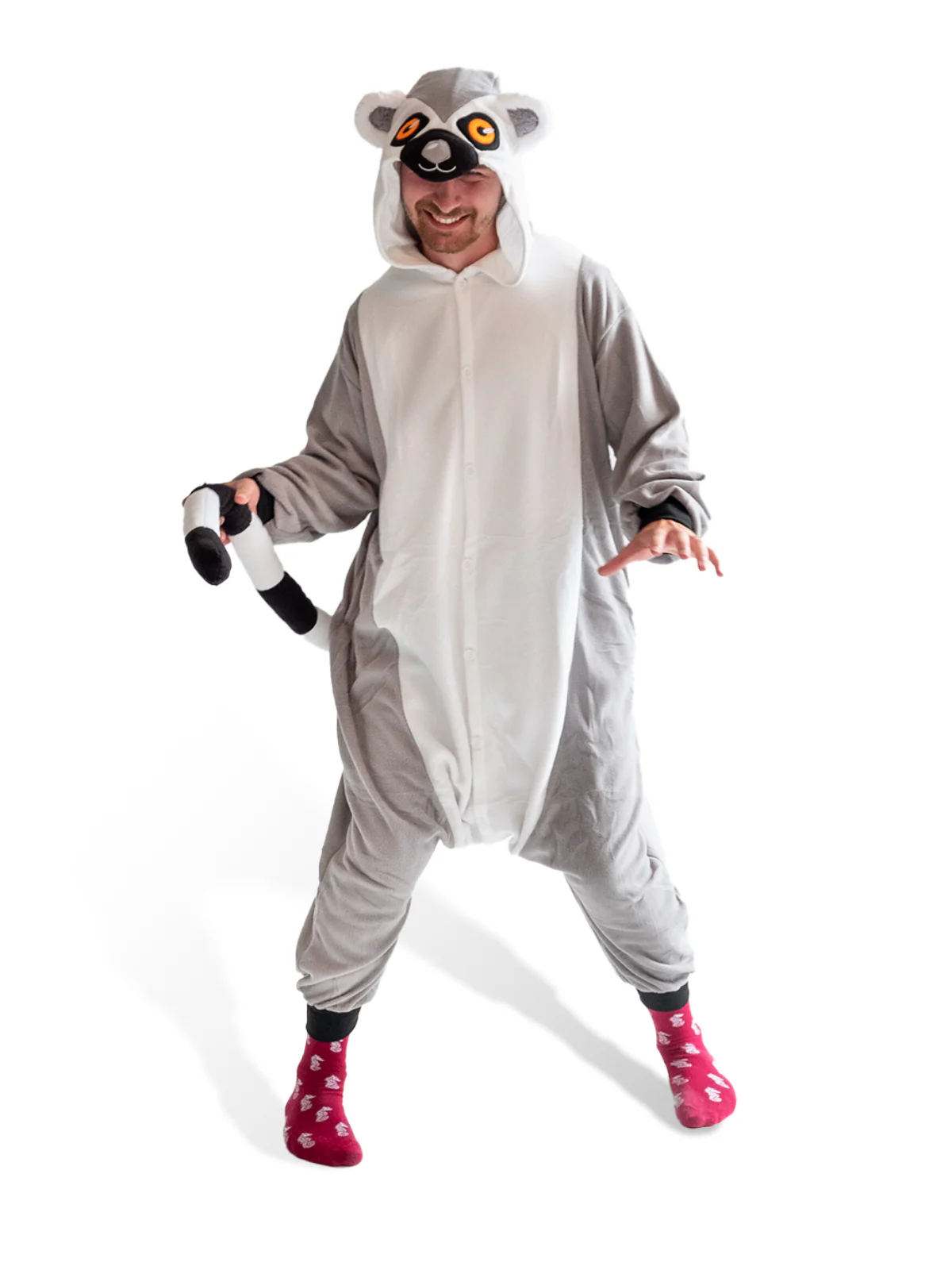 Ring-Tailed Lemur Kigurumi - Image 3